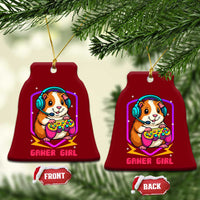 Guinea Pig Video Game Rodent Lover Ceramic Ornament Funny Gamers Girl Gift - Wonder Print Shop
