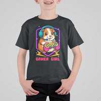 Guinea Pig Video Game Rodent Lover T Shirt For Kid Funny Gamers Girl Gift - Wonder Print Shop