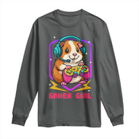 Guinea Pig Video Game Rodent Lover Long Sleeve Shirt Funny Gamers Girl Gift - Wonder Print Shop