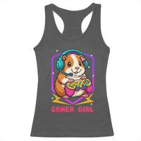 Guinea Pig Video Game Rodent Lover Racerback Tank Top Funny Gamers Girl Gift - Wonder Print Shop