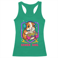 Guinea Pig Video Game Rodent Lover Racerback Tank Top Funny Gamers Girl Gift - Wonder Print Shop