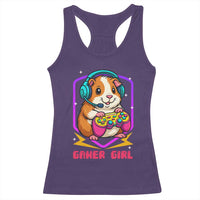 Guinea Pig Video Game Rodent Lover Racerback Tank Top Funny Gamers Girl Gift - Wonder Print Shop
