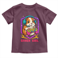 Guinea Pig Video Game Rodent Lover Toddler T Shirt Funny Gamers Girl Gift - Wonder Print Shop