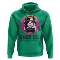Funny Guinea Pig Video Game Rodent Lover Hoodie Gamers Girl Sunset Retro Gift - Wonder Print Shop