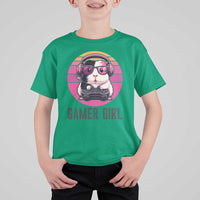 Funny Guinea Pig Video Game Rodent Lover T Shirt For Kid Gamers Girl Sunset Retro Gift - Wonder Print Shop