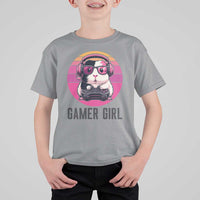 Funny Guinea Pig Video Game Rodent Lover T Shirt For Kid Gamers Girl Sunset Retro Gift - Wonder Print Shop