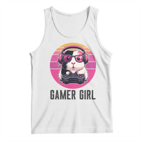 Funny Guinea Pig Video Game Rodent Lover Tank Top Gamers Girl Sunset Retro Gift - Wonder Print Shop