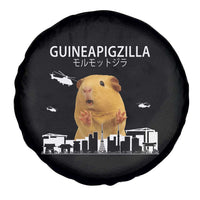 Funny Giant Guinea Pig Monster Roaring Tokyo Japan Spare Tire Cover Guineapigzilla - Wonder Print Shop