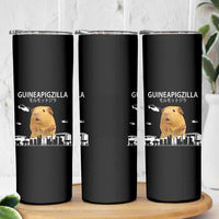 Funny Giant Guinea Pig Monster Roaring Tokyo Japan Skinny Tumbler Guineapigzilla - Wonder Print Shop