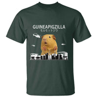 Funny Giant Guinea Pig Monster Roaring Tokyo Japan T Shirt Guineapigzilla - Wonder Print Shop