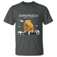 Funny Giant Guinea Pig Monster Roaring Tokyo Japan T Shirt Guineapigzilla - Wonder Print Shop