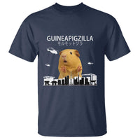 Funny Giant Guinea Pig Monster Roaring Tokyo Japan T Shirt Guineapigzilla - Wonder Print Shop