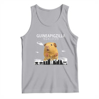 Funny Giant Guinea Pig Monster Roaring Tokyo Japan Tank Top Guineapigzilla - Wonder Print Shop