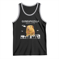 Funny Giant Guinea Pig Monster Roaring Tokyo Japan Tank Top Guineapigzilla - Wonder Print Shop