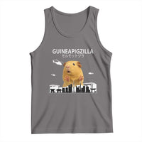 Funny Giant Guinea Pig Monster Roaring Tokyo Japan Tank Top Guineapigzilla - Wonder Print Shop