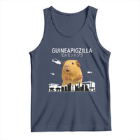 Funny Giant Guinea Pig Monster Roaring Tokyo Japan Tank Top Guineapigzilla - Wonder Print Shop