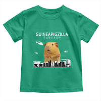 Funny Giant Guinea Pig Monster Roaring Tokyo Japan Toddler T Shirt Guineapigzilla - Wonder Print Shop