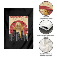 Guineapigzilla Giant Garden Flag Funny Guinea Pig Monster Tokyo Japan Gift - Wonder Print Shop