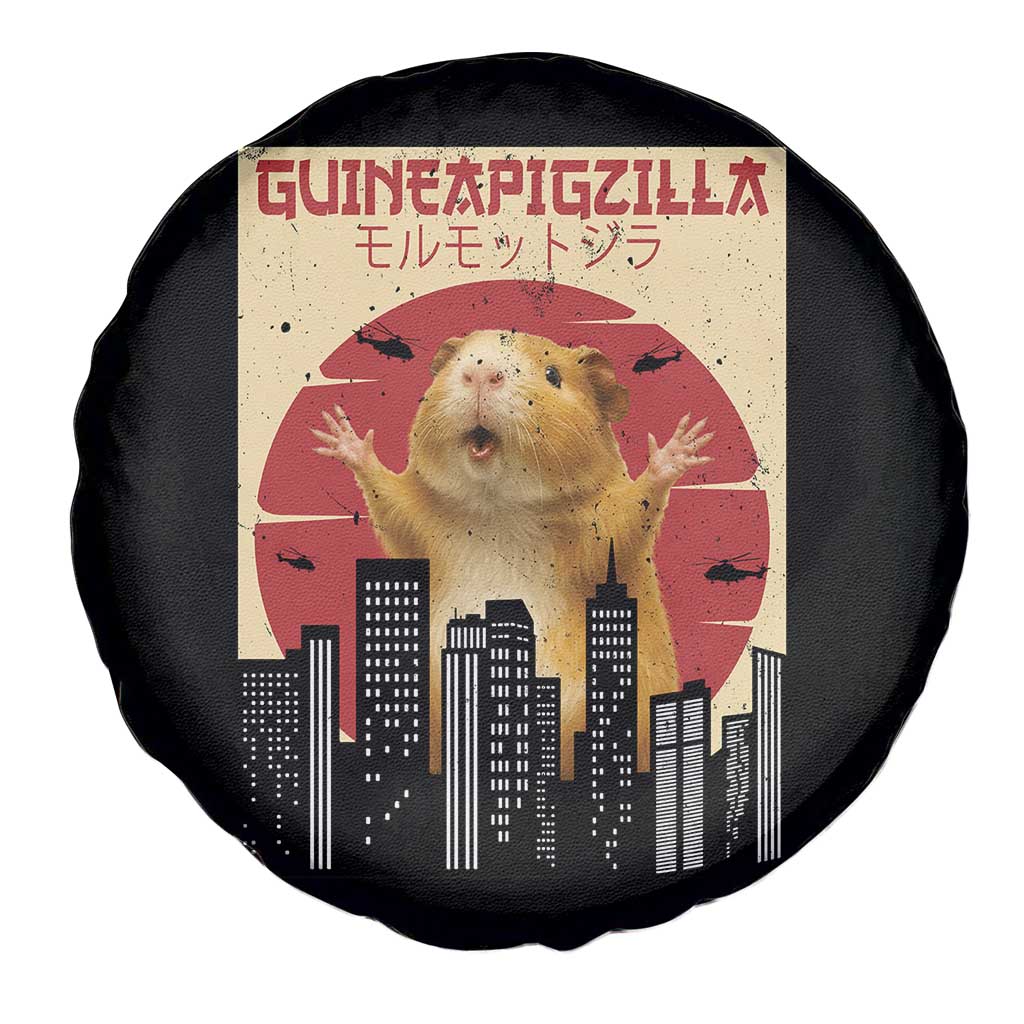 Guineapigzilla Giant Spare Tire Cover Funny Guinea Pig Monster Tokyo Japan Gift - Wonder Print Shop