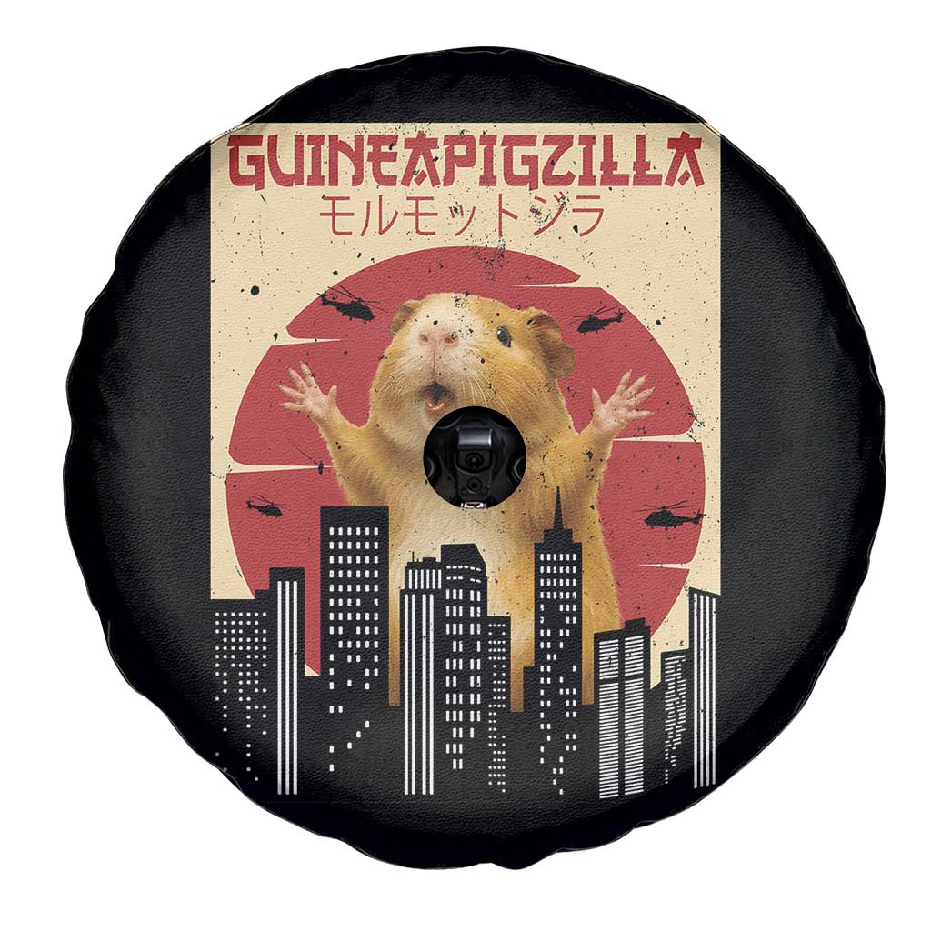 Guineapigzilla Giant Spare Tire Cover Funny Guinea Pig Monster Tokyo Japan Gift - Wonder Print Shop