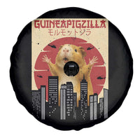 Guineapigzilla Giant Spare Tire Cover Funny Guinea Pig Monster Tokyo Japan Gift - Wonder Print Shop