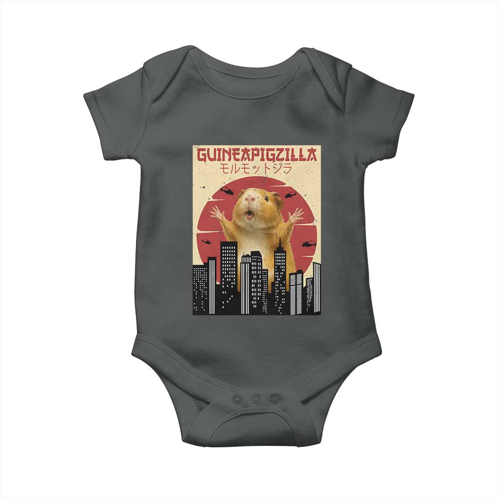 Guineapigzilla Giant Baby Onesie Funny Guinea Pig Monster Tokyo Japan Gift - Wonder Print Shop