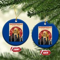 Guineapigzilla Giant Ceramic Ornament Funny Guinea Pig Monster Tokyo Japan Gift - Wonder Print Shop