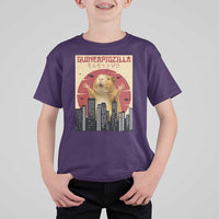 Guineapigzilla Giant T Shirt For Kid Funny Guinea Pig Monster Tokyo Japan Gift - Wonder Print Shop