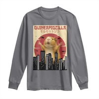 Guineapigzilla Giant Long Sleeve Shirt Funny Guinea Pig Monster Tokyo Japan Gift - Wonder Print Shop