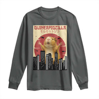 Guineapigzilla Giant Long Sleeve Shirt Funny Guinea Pig Monster Tokyo Japan Gift - Wonder Print Shop