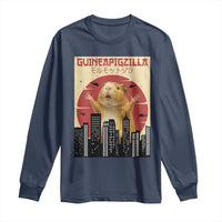 Guineapigzilla Giant Long Sleeve Shirt Funny Guinea Pig Monster Tokyo Japan Gift - Wonder Print Shop