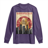 Guineapigzilla Giant Long Sleeve Shirt Funny Guinea Pig Monster Tokyo Japan Gift - Wonder Print Shop