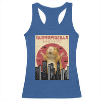 Guineapigzilla Giant Racerback Tank Top Funny Guinea Pig Monster Tokyo Japan Gift - Wonder Print Shop