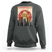 Guineapigzilla Giant Sweatshirt Funny Guinea Pig Monster Tokyo Japan Gift - Wonder Print Shop