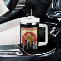 Guineapigzilla Giant Tumbler With Handle Funny Guinea Pig Monster Tokyo Japan Gift - Wonder Print Shop