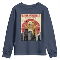 Guineapigzilla Giant Youth Sweatshirt Funny Guinea Pig Monster Tokyo Japan Gift - Wonder Print Shop