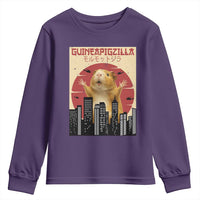 Guineapigzilla Giant Youth Sweatshirt Funny Guinea Pig Monster Tokyo Japan Gift - Wonder Print Shop