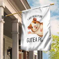 I Just Really Like Guinea Pigs Garden Flag Funny Cavy Lover - Wonder Print Shop