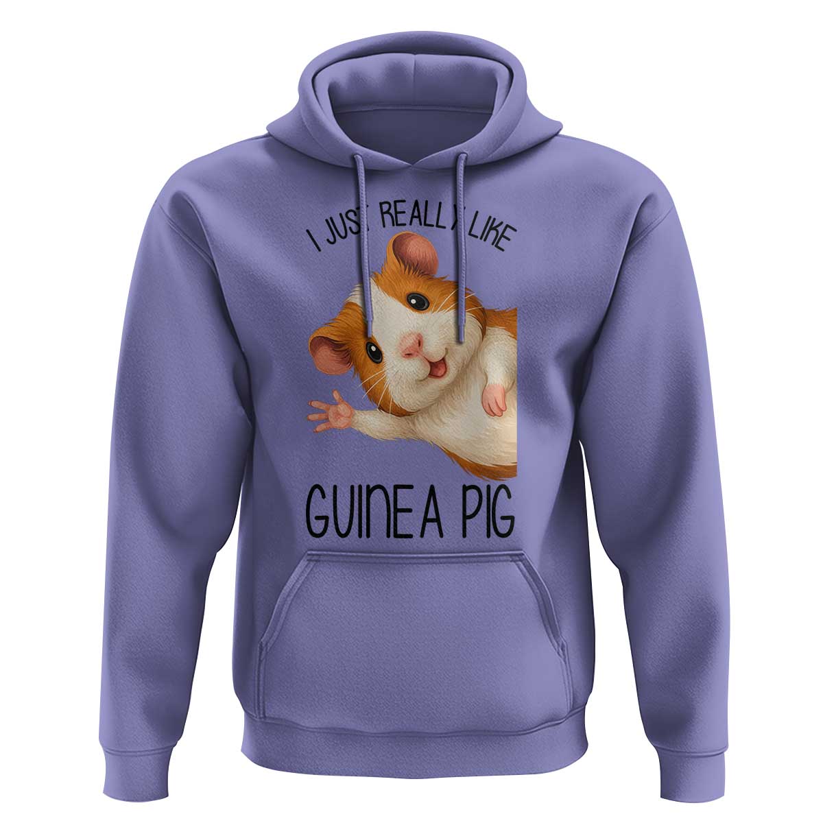 I Just Really Like Guinea Pigs Hoodie Funny Cavy Lover - Wonder Print Shop