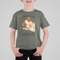 I Just Really Like Guinea Pigs T Shirt For Kid Funny Cavy Lover - Wonder Print Shop