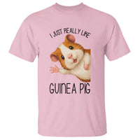 I Just Really Like Guinea Pigs T Shirt Funny Cavy Lover - Wonder Print Shop