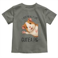 I Just Really Like Guinea Pigs Toddler T Shirt Funny Cavy Lover - Wonder Print Shop