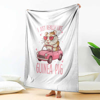 I Just Really Like Guinea Pigs Throw Blanket Pet Lover Gift For Girl - Wonder Print Shop