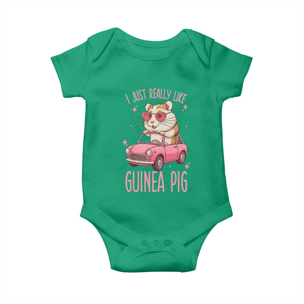 I Just Really Like Guinea Pigs Baby Onesie Pet Lover Gift For Girl - Wonder Print Shop