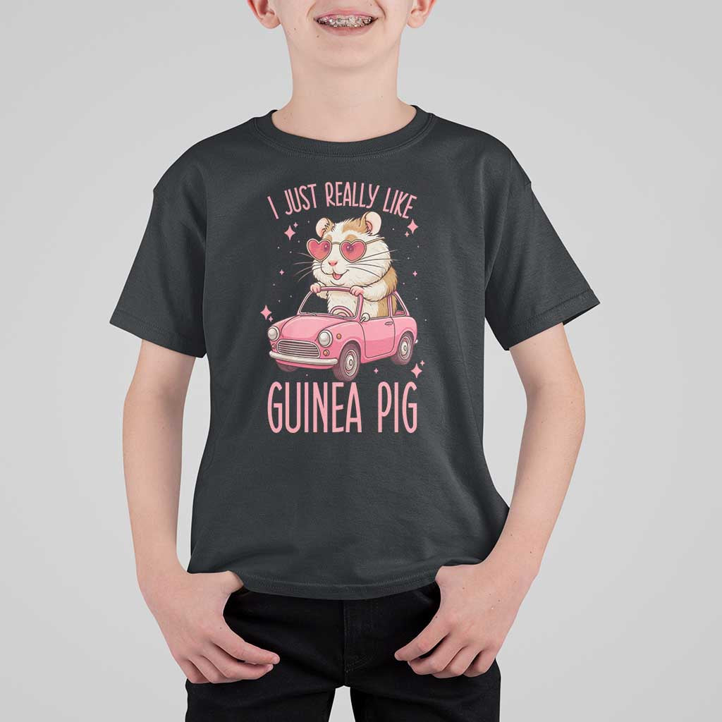 I Just Really Like Guinea Pigs T Shirt For Kid Pet Lover Gift For Girl - Wonder Print Shop