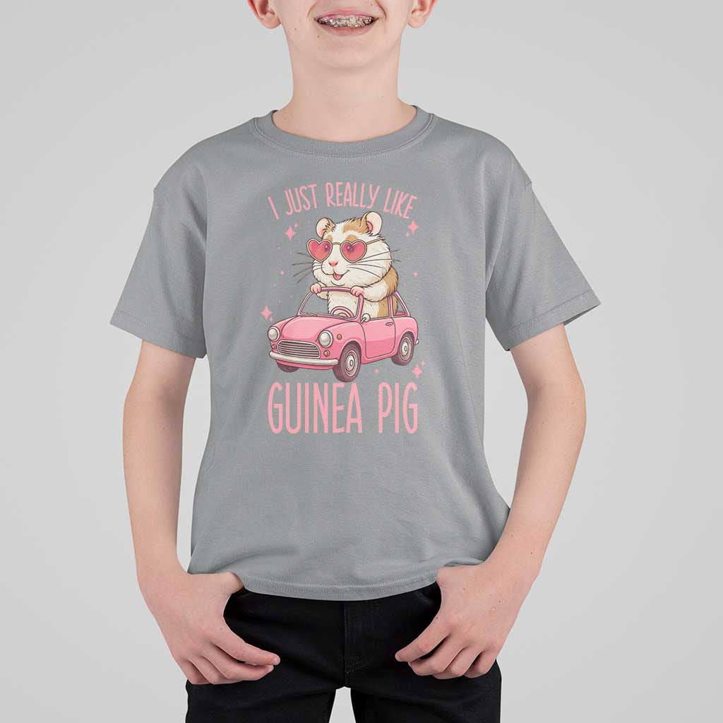 I Just Really Like Guinea Pigs T Shirt For Kid Pet Lover Gift For Girl - Wonder Print Shop