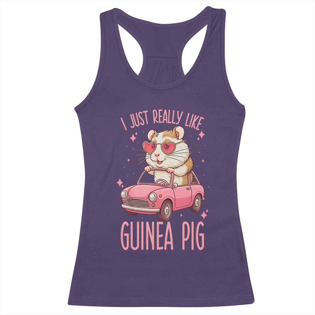 I Just Really Like Guinea Pigs Racerback Tank Top Pet Lover Gift For Girl - Wonder Print Shop