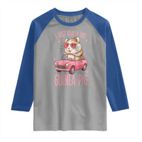 I Just Really Like Guinea Pigs Raglan Shirt Pet Lover Gift For Girl - Wonder Print Shop
