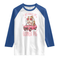 I Just Really Like Guinea Pigs Raglan Shirt Pet Lover Gift For Girl - Wonder Print Shop