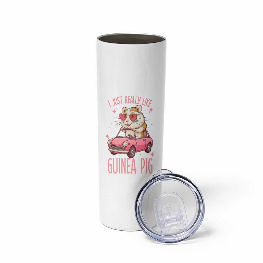 I Just Really Like Guinea Pigs Skinny Tumbler Pet Lover Gift For Girl - Wonder Print Shop